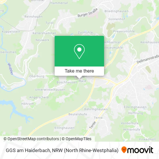 Карта GGS am Haiderbach
