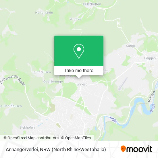 Карта Anhangerverlei
