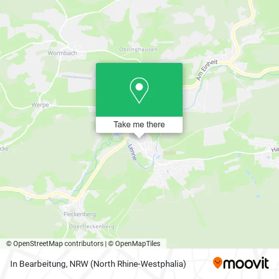 Карта In Bearbeitung