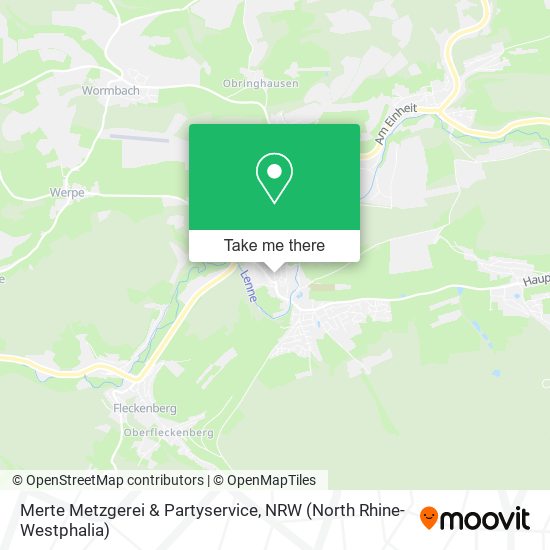Merte Metzgerei & Partyservice map