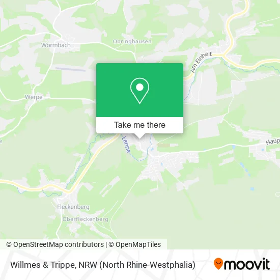 Willmes & Trippe map