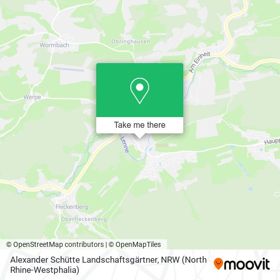 Alexander Schütte Landschaftsgärtner map
