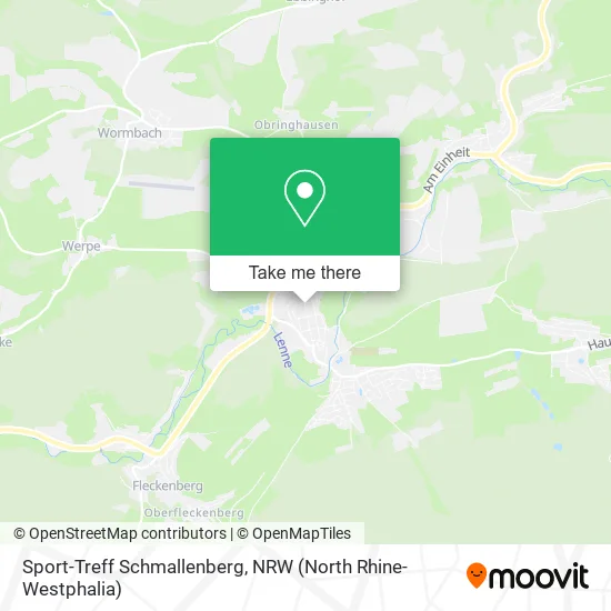 Sport-Treff Schmallenberg map