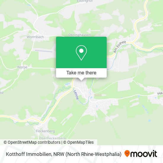 Kotthoff Immobilien map