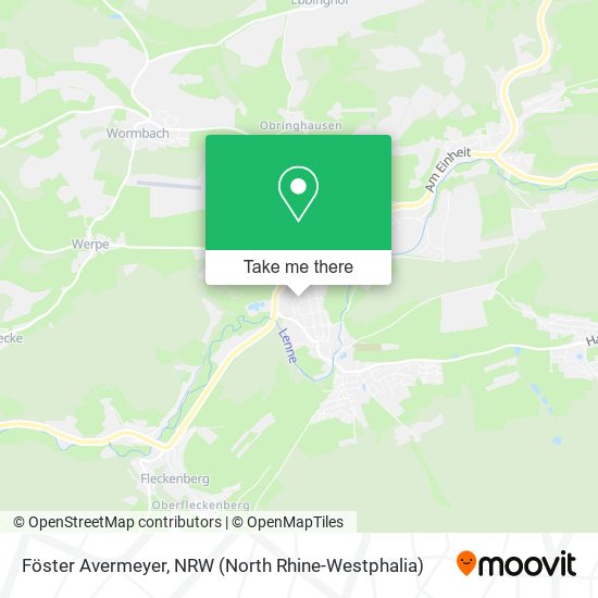 Föster Avermeyer map