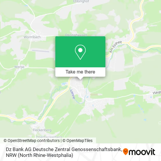 Карта Dz Bank AG Deutsche Zentral Genossenschaftsbank