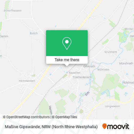 Maßive Gipswände map