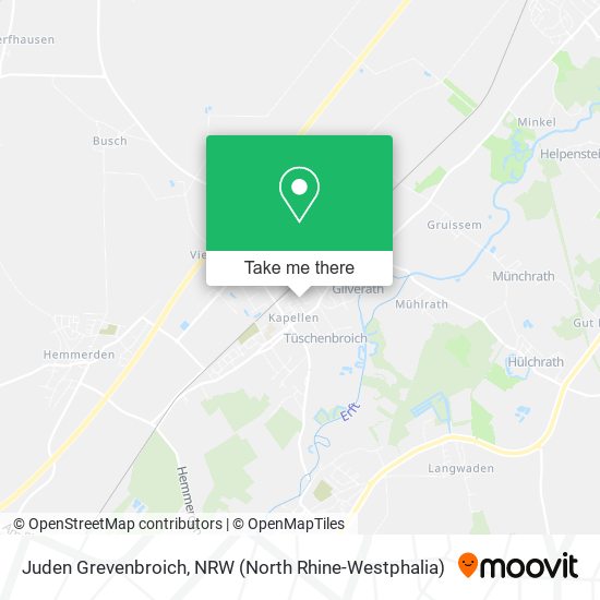 Карта Juden Grevenbroich