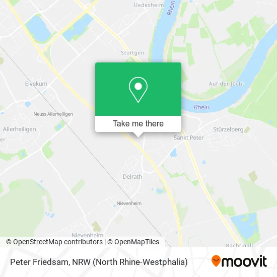 Карта Peter Friedsam