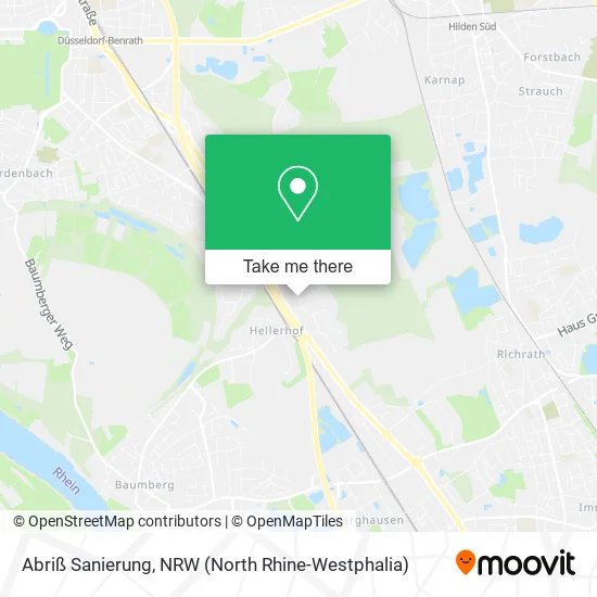 Карта Abriß Sanierung