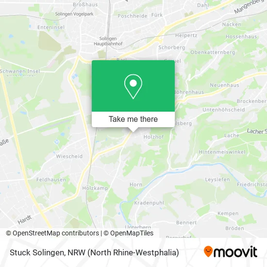 Карта Stuck Solingen