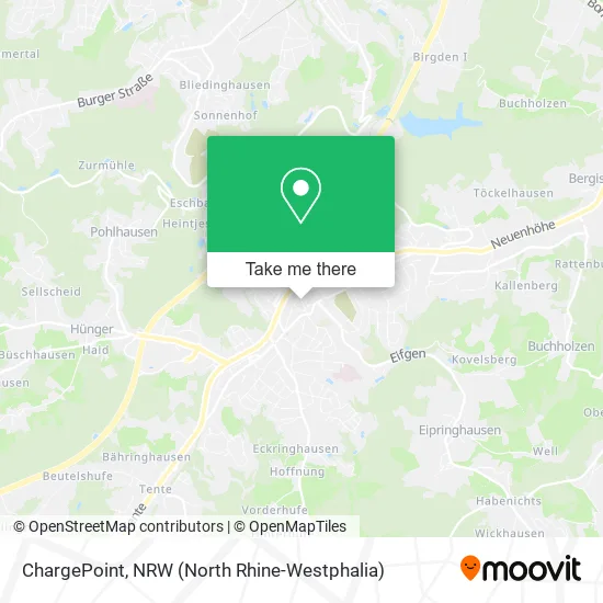 Карта ChargePoint