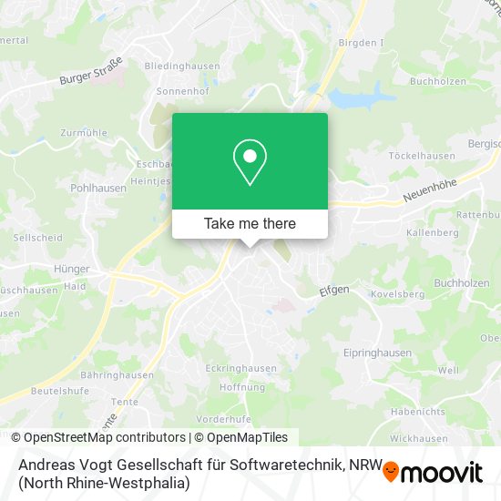 Andreas Vogt Gesellschaft für Softwaretechnik map