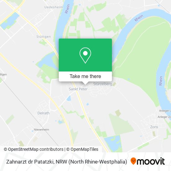 Zahnarzt dr Patatzki map