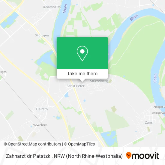 Zahnarzt dr Patatzki map