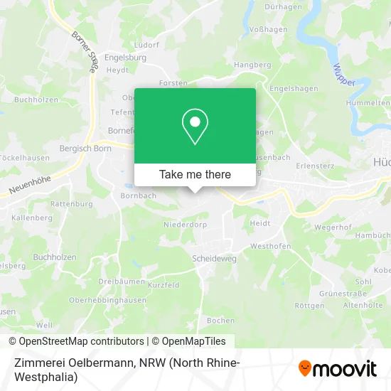 Zimmerei Oelbermann map