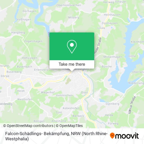 Falcon-Schädlings- Bekämpfung map