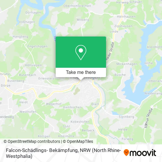 Карта Falcon-Schädlings- Bekämpfung