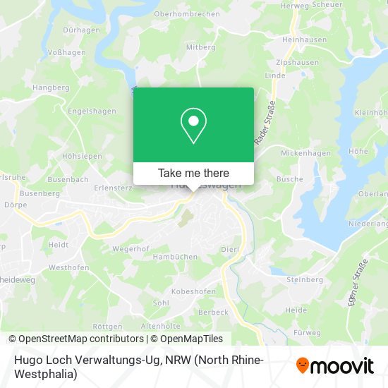 Hugo Loch Verwaltungs-Ug map
