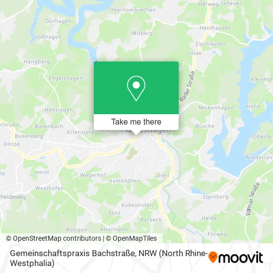 Карта Gemeinschaftspraxis Bachstraße