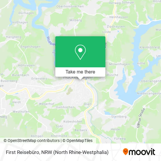 Карта First Reisebüro