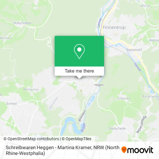 Карта Schreibwaren Heggen - Martina Kramer