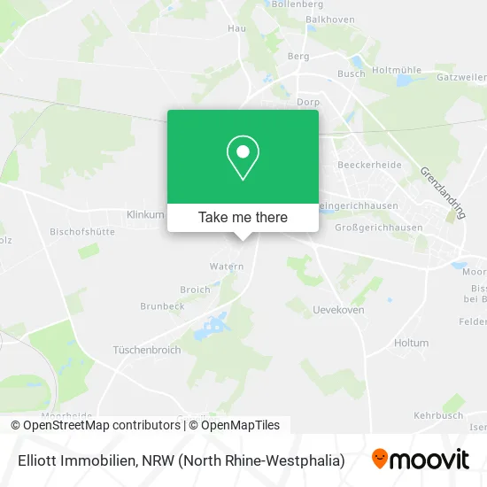 Карта Elliott Immobilien
