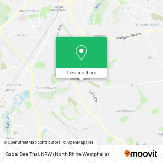 Карта Sabai Dee Thai
