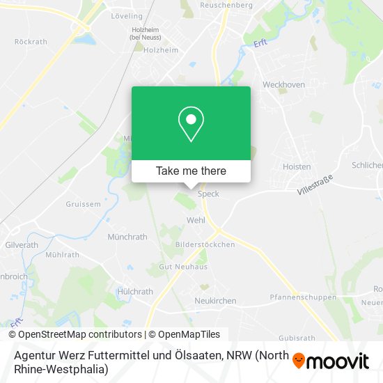 Agentur Werz Futtermittel und Ölsaaten map