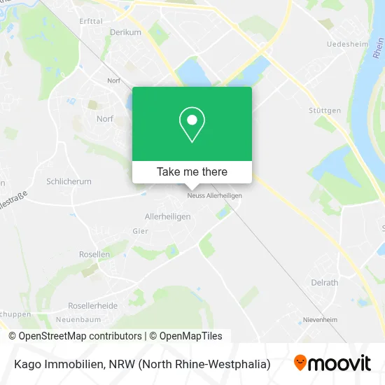 Kago Immobilien map
