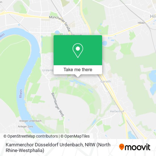 Kammerchor Düsseldorf Urdenbach map