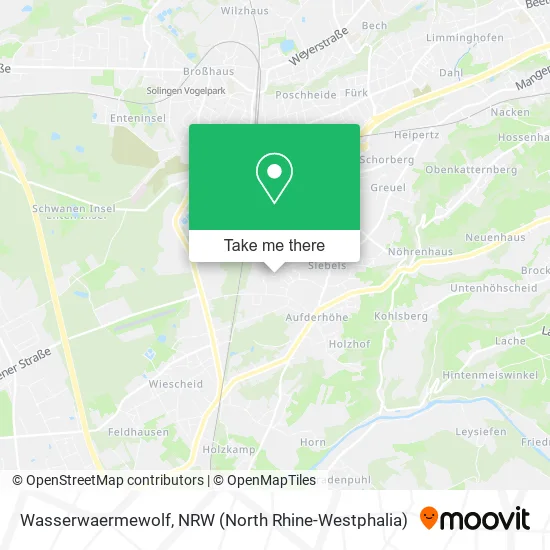 Карта Wasserwaermewolf