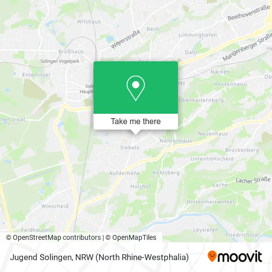 Карта Jugend Solingen