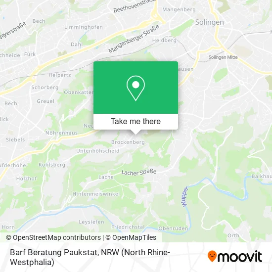 Карта Barf Beratung Paukstat