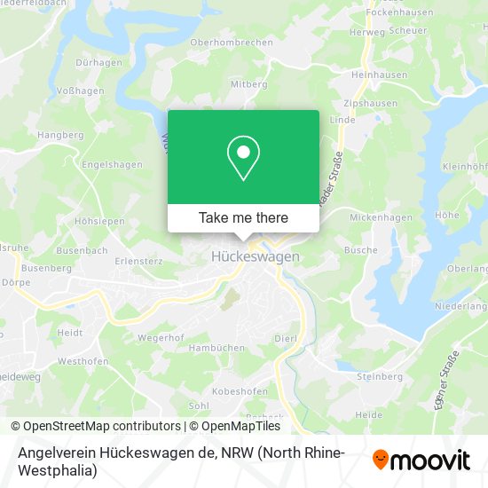 Angelverein Hückeswagen de map