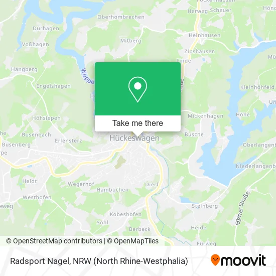 Карта Radsport Nagel