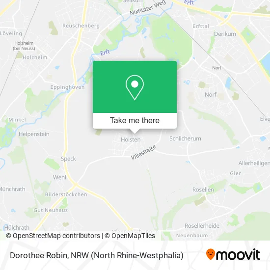 Карта Dorothee Robin