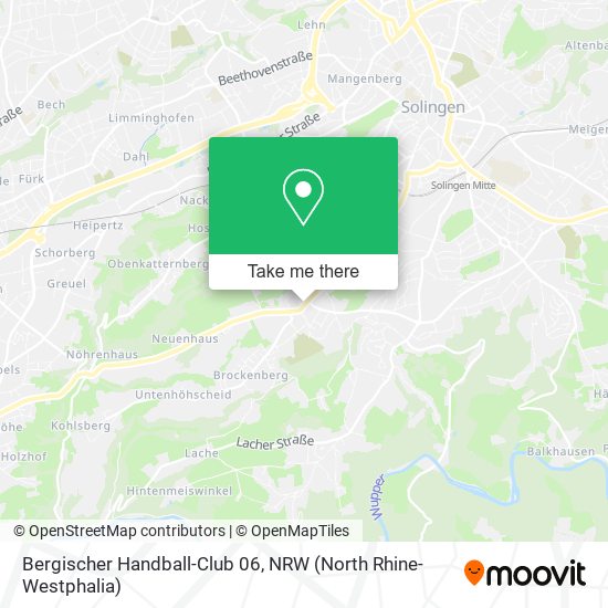 Bergischer Handball-Club 06 map