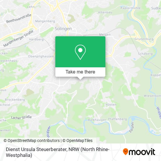 Dienst Ursula Steuerberater map