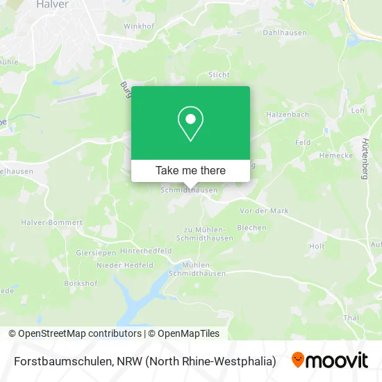 Карта Forstbaumschulen