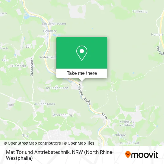 Карта Mat Tor und Antriebstechnik