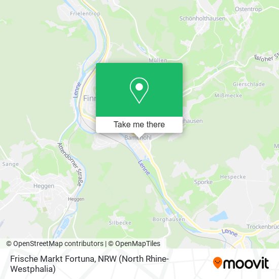 Frische Markt Fortuna map
