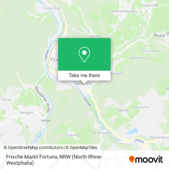Карта Frische Markt Fortuna