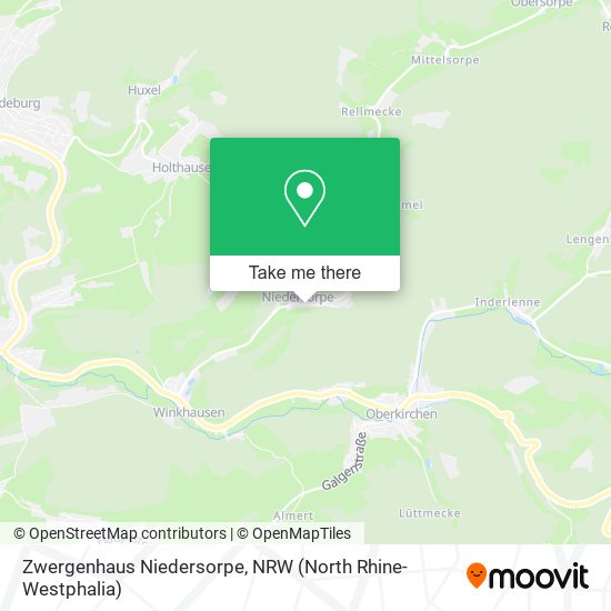 Zwergenhaus Niedersorpe map