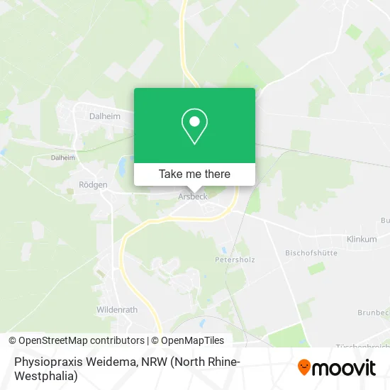 Карта Physiopraxis Weidema