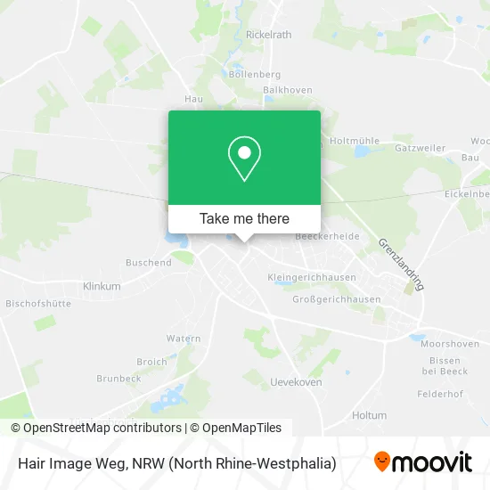 Карта Hair Image Weg