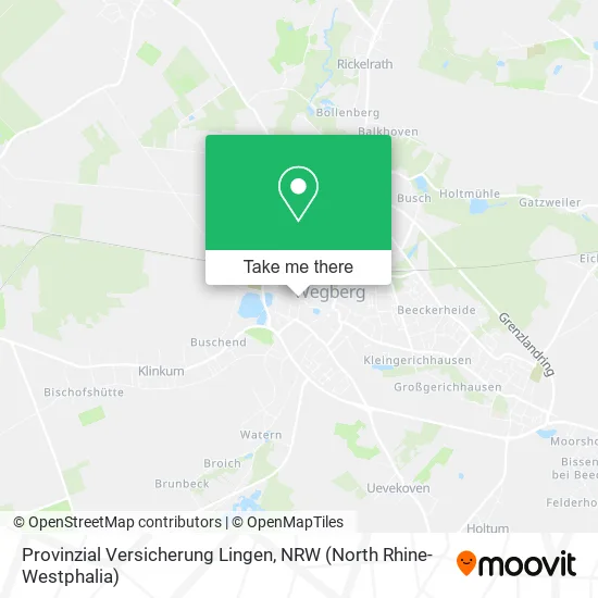 Карта Provinzial Versicherung Lingen