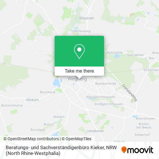 Beratungs- und Sachverständigenbüro Kieker map