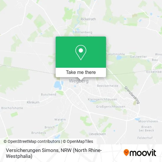 Карта Versicherungen Simons