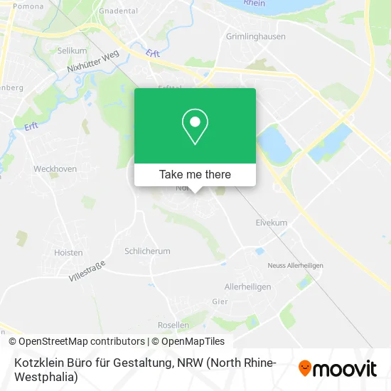 Карта Kotzklein Büro für Gestaltung